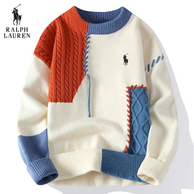 RL® Casual Patchwork Trøje