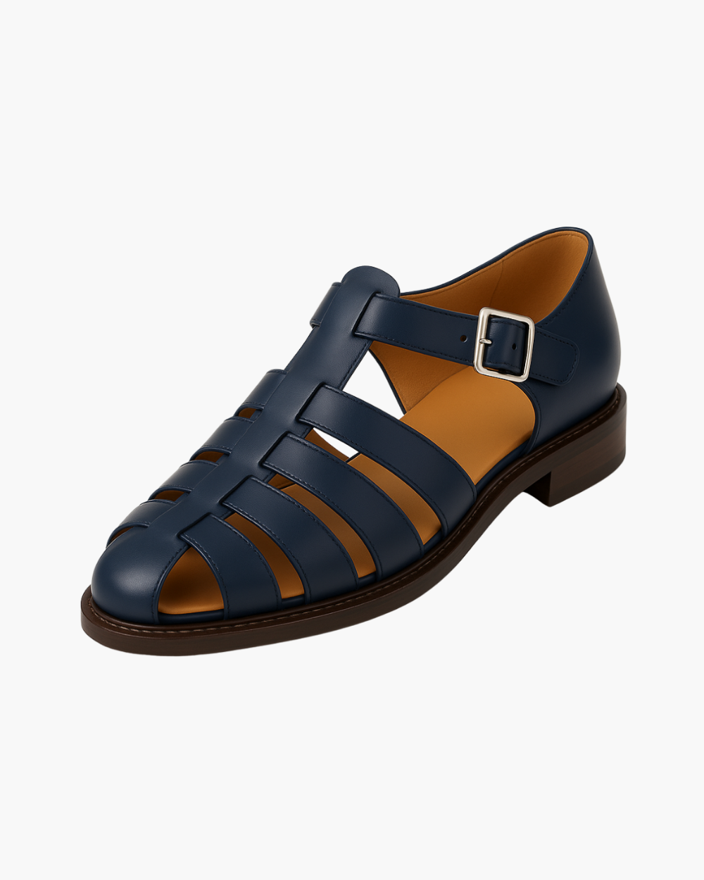 Renaud™ | Elegant lukket sandal med rem og spænde