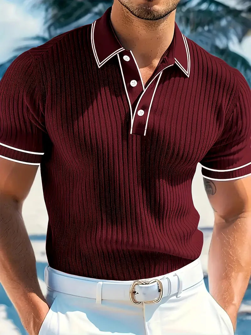 William™ – Behagelig struktureret polo