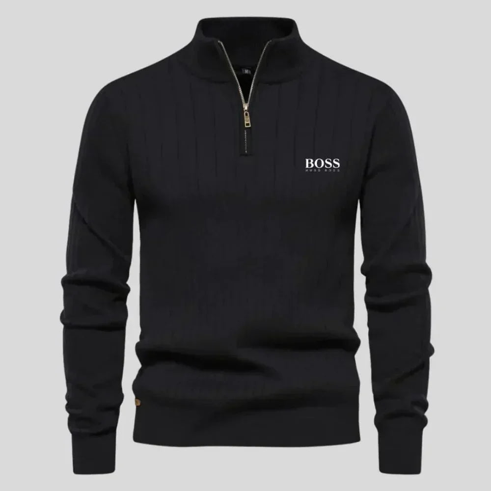 BOSS™ - Lynlås Sweater