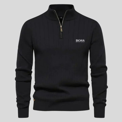BOSS™ - Lynlås Sweater
