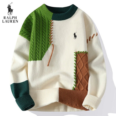 RL® Casual Patchwork Trøje