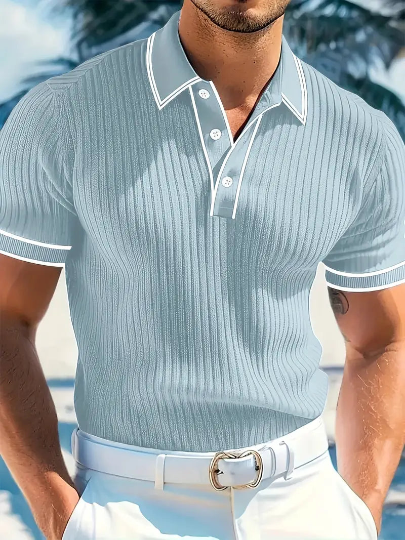 William™ – Behagelig struktureret polo