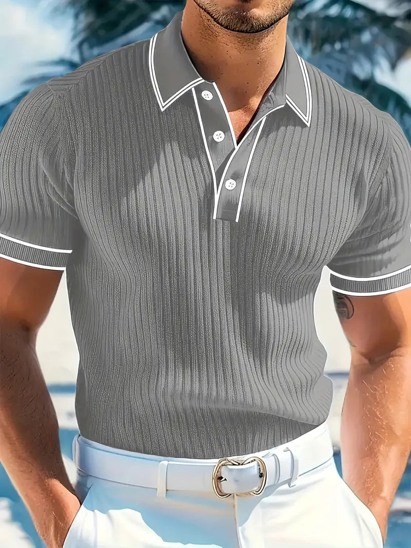 William™ – Behagelig struktureret polo