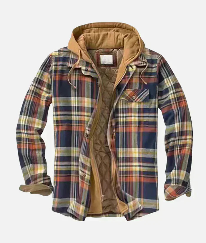 Plaid Patchwork Jacket