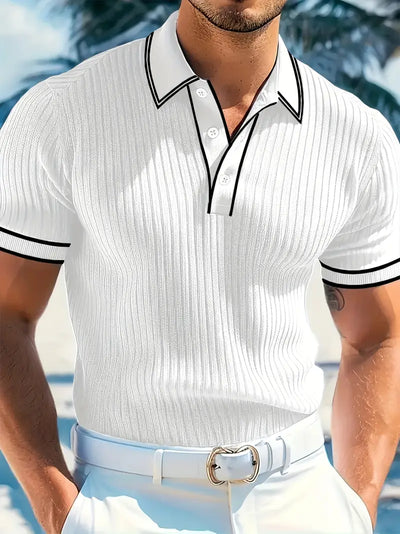 William™ – Behagelig struktureret polo
