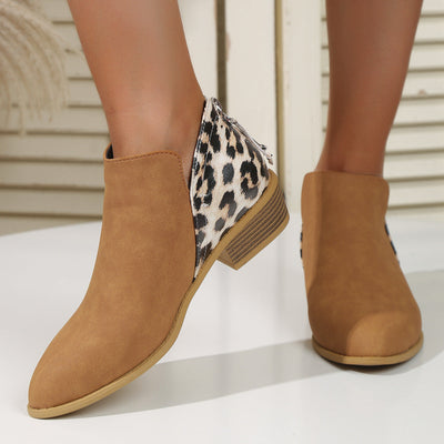 Leona™ – Stilige støvler med leoparddetaljer