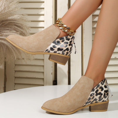 Leona™ – Stilige støvler med leoparddetaljer