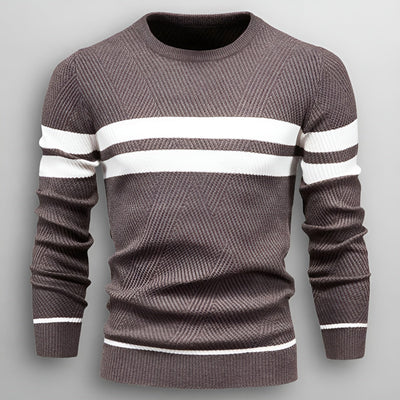 Dorian™ | Stribet herresweater