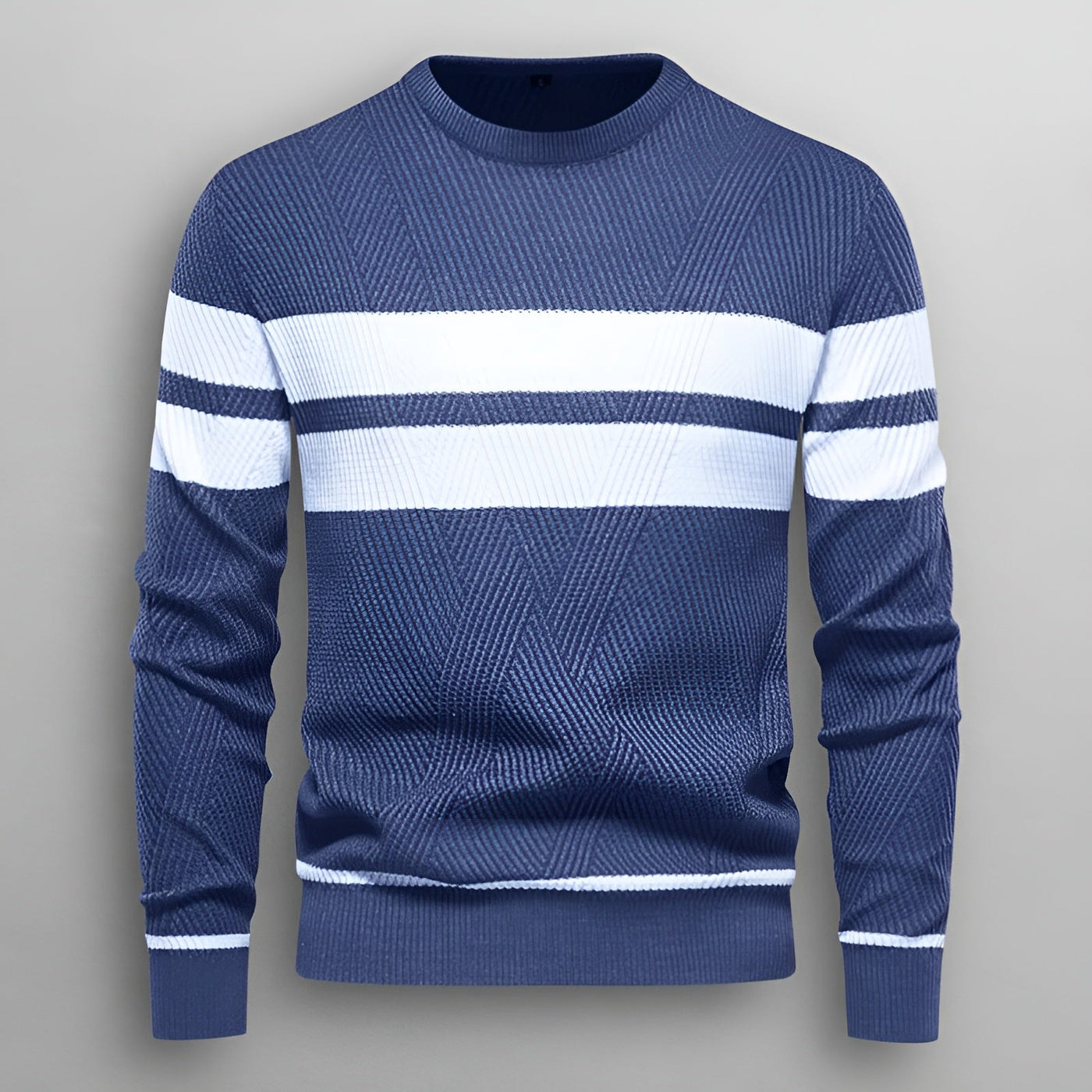 Dorian™ | Stribet herresweater