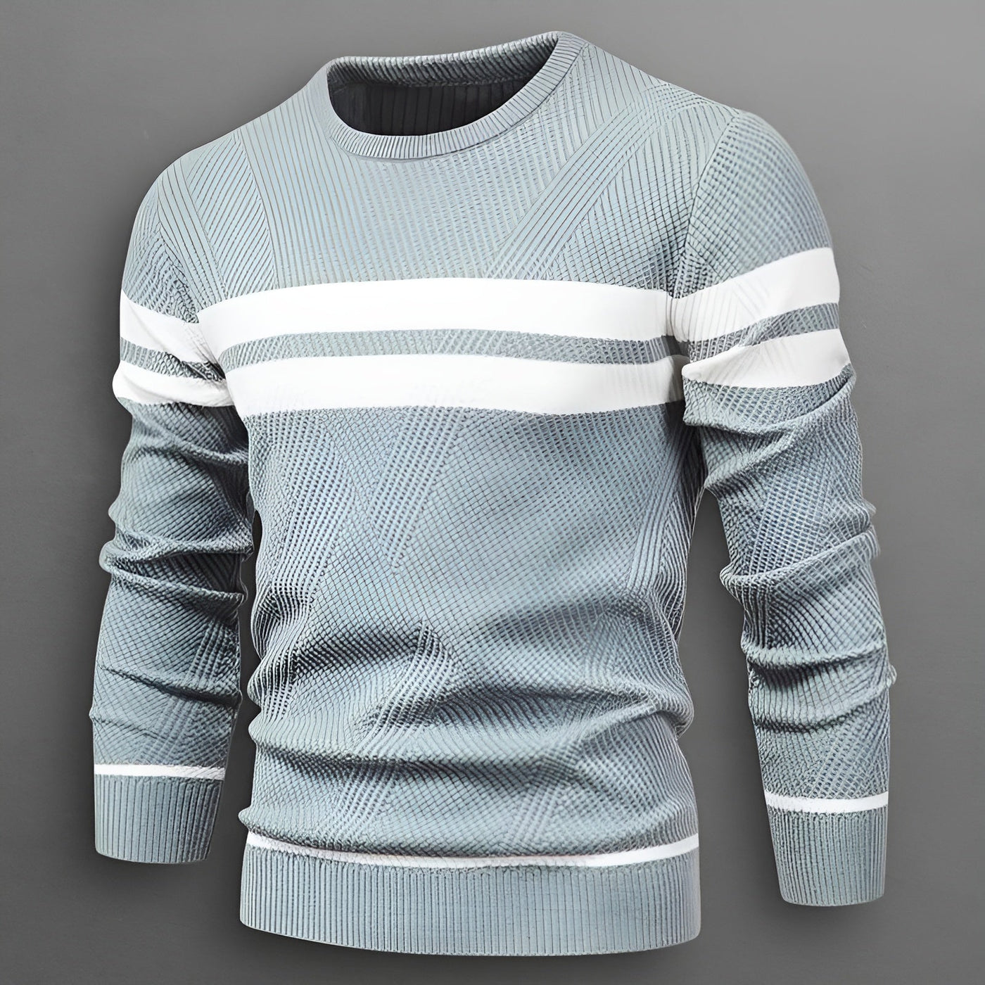 Dorian™ | Stribet herresweater