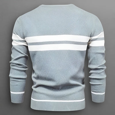 Dorian™ | Stribet herresweater