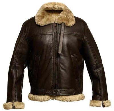 Kristian™ | Premium jakke i shearling-stil